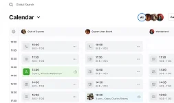 Календарь бронирований Escape Navigator в веб-интерфейсе