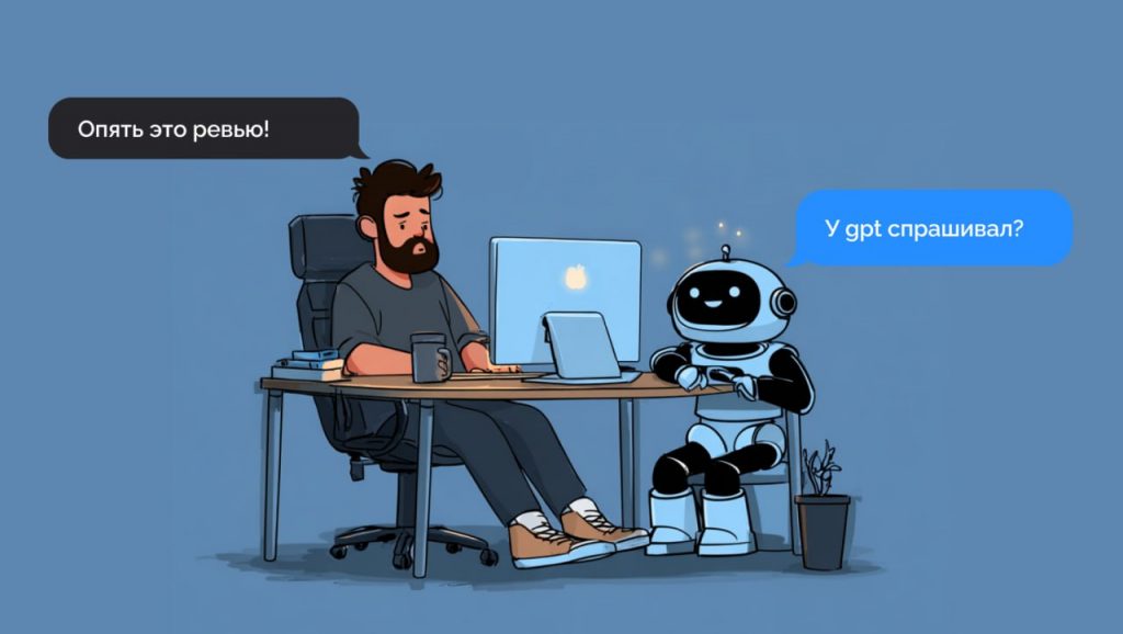 «У Chat GPT спрашивал?»: Как шутка техлида превратилась в AI-ревьюер за 2 дня