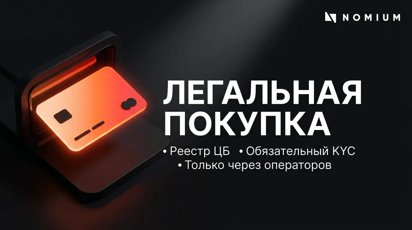 Как легально купить криптовалюту через легальных посредников после 1 июля 2026 года? 