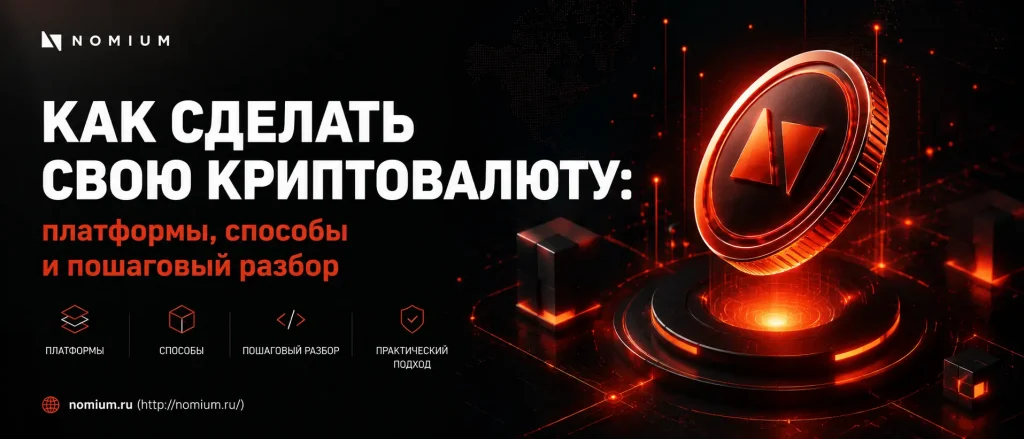 Как сделать свою криптовалюту: платформы, способы и пошаговый разбор